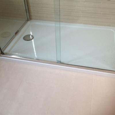 Ristrutturazione Bagno Con Fornitura E Posa Piatto Doccia Spessore 3cm E Box Doccia Vetro Cristallo 6mm Trasparente